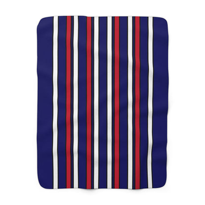 Cook Islands Retro Stripes Blanket Throw