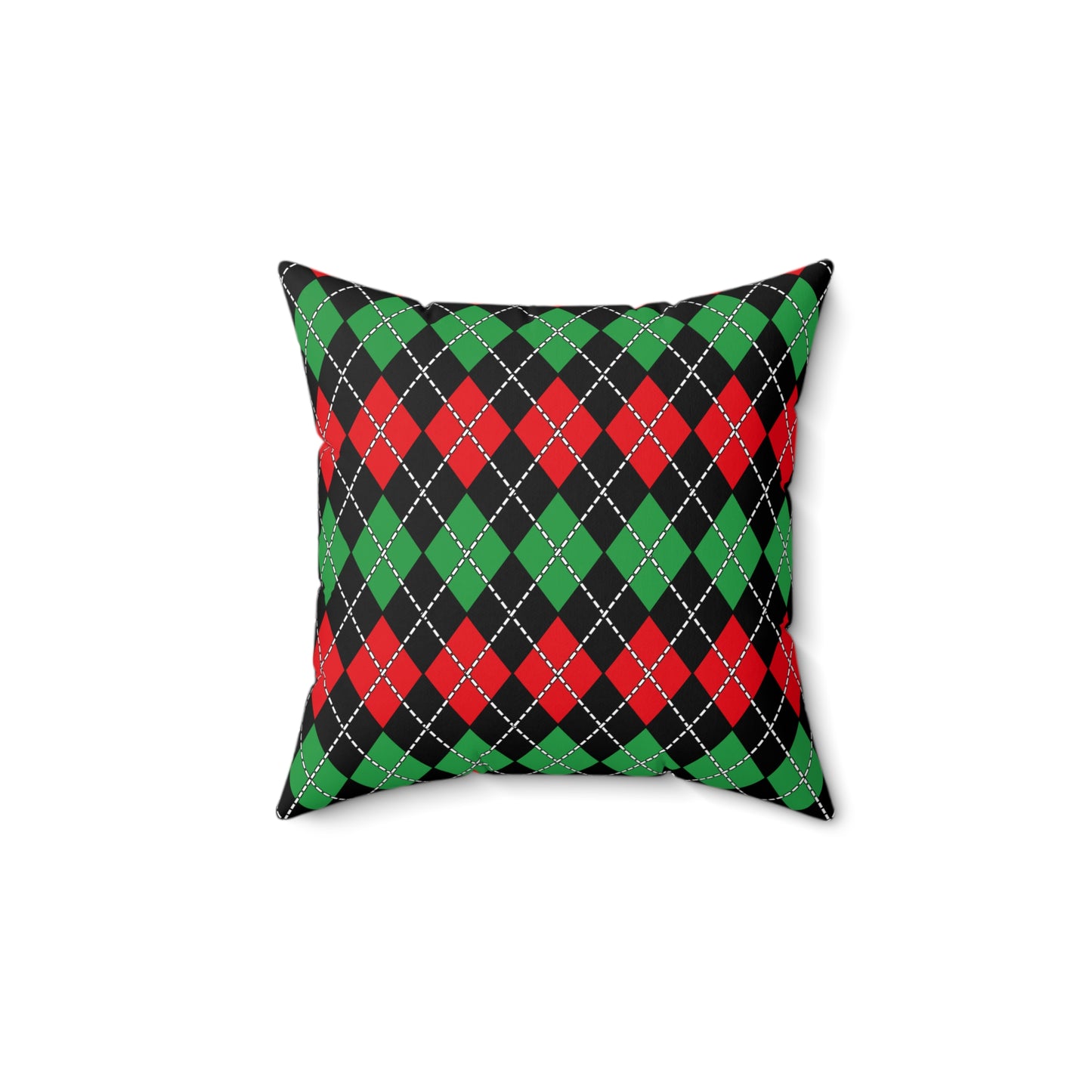 Libya Retro Argyle Cushion Pillow