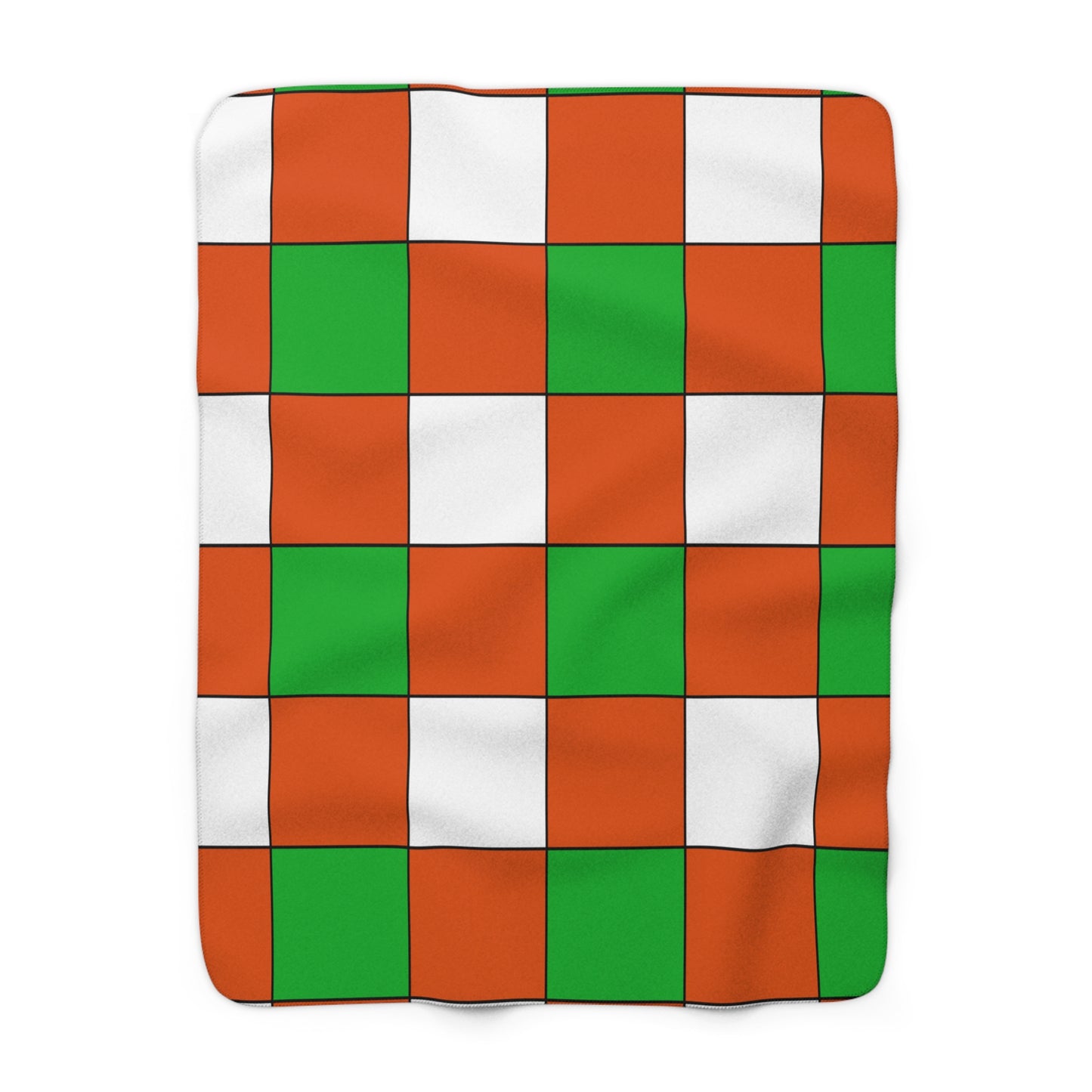 Niger Retro Check Blanket Throw