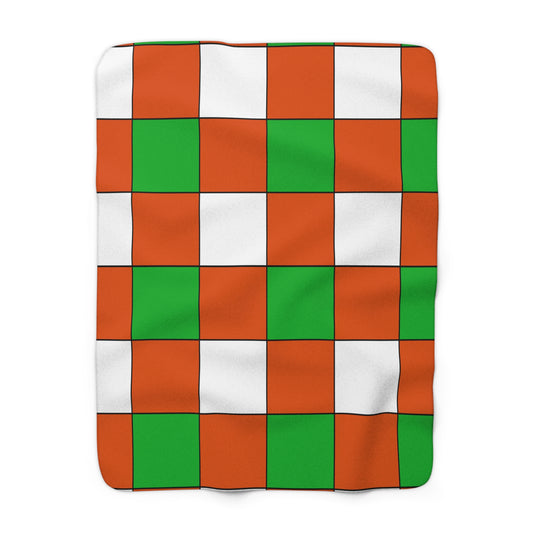 Niger Retro Check Blanket Throw