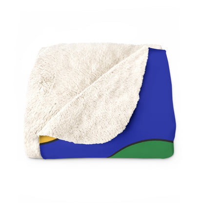 Christmas Island Retro Polka Dots Blanket Throw