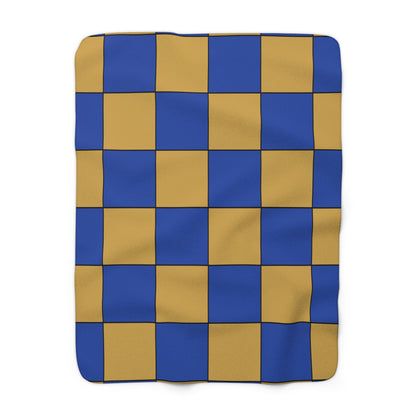 Kosovo Retro Check Blanket Throw