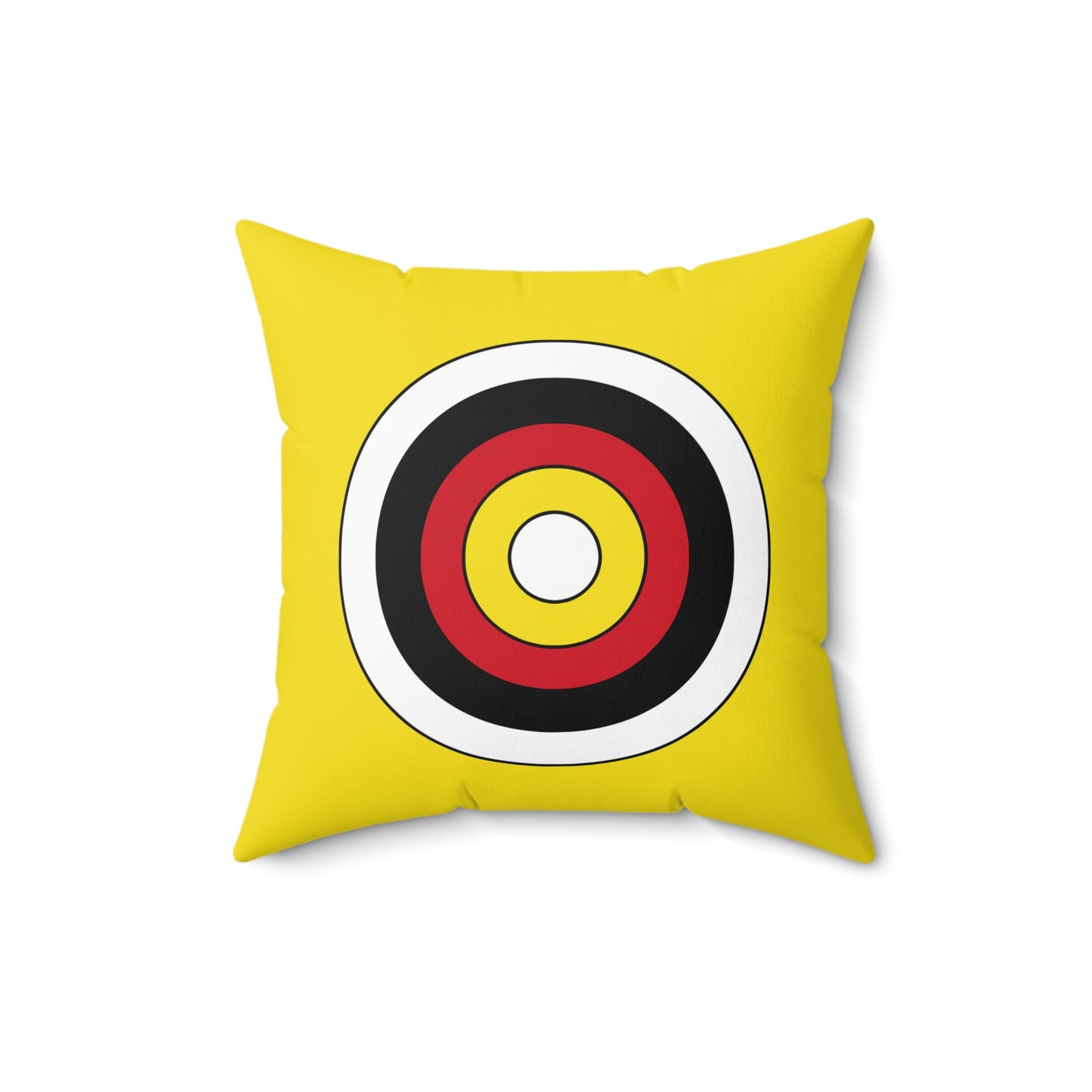 Brunei Darussalam Retro Target Cushion Pillow