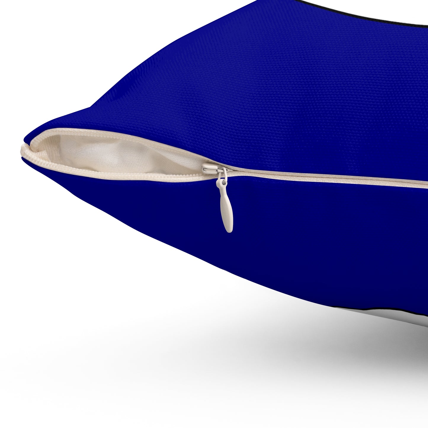 Dark Blue, White Retro Target Cushion Pillow