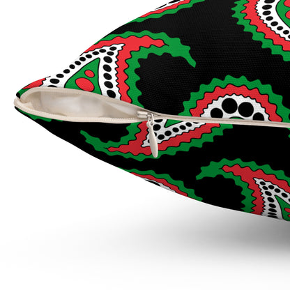 Palestine Retro Paisley Cushion Pillow