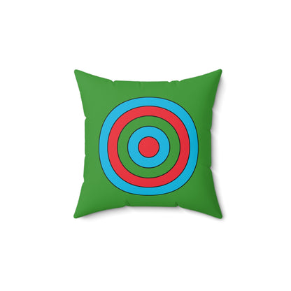 Azerbaijan Retro Target Cushion Pillow