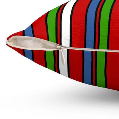 Namibia Retro Stripes Cushion Pillow