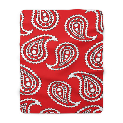 Turkiye Retro Paisley Blanket Throw