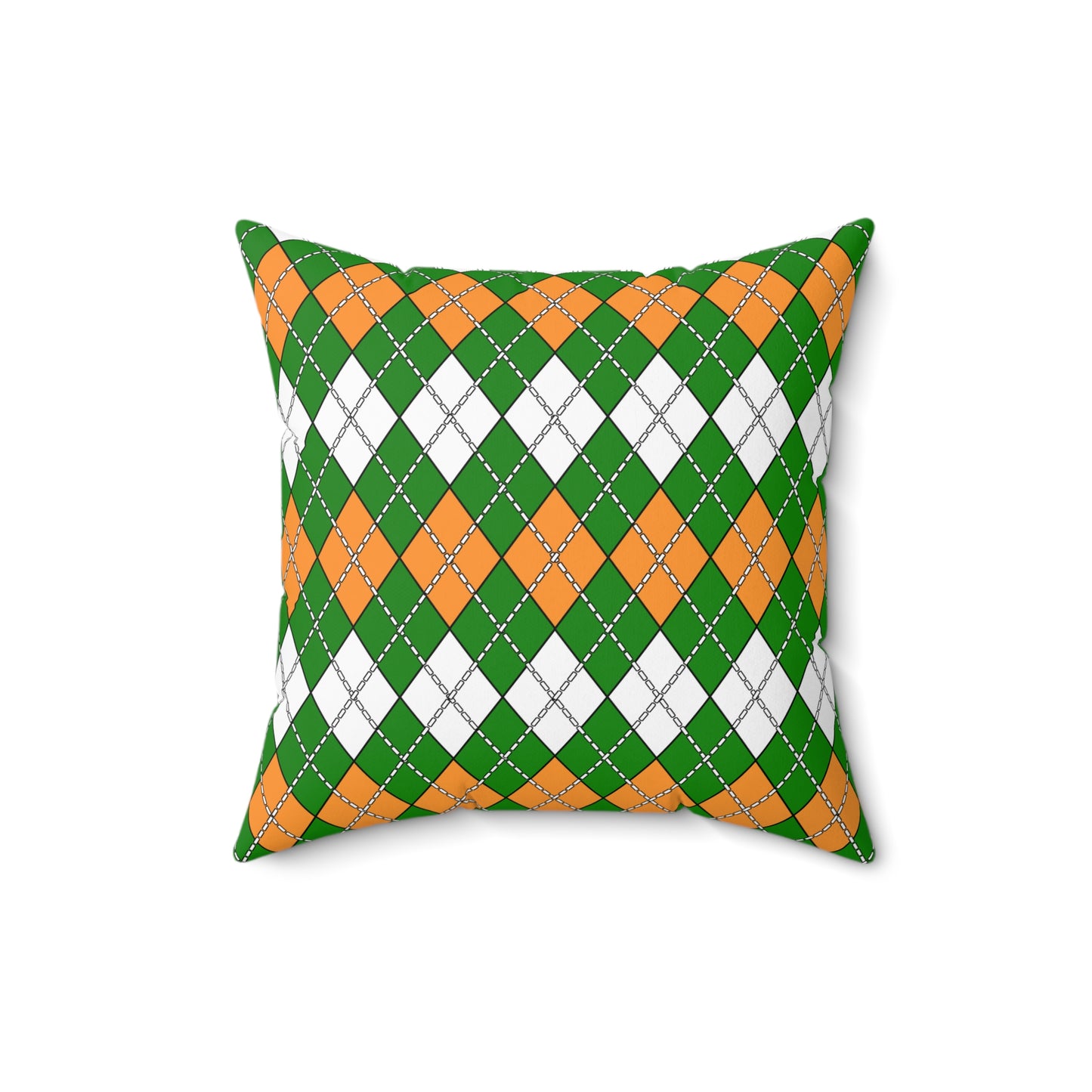 India Retro Argyle Cushion Pillow