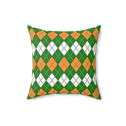 India Retro Argyle Cushion Pillow