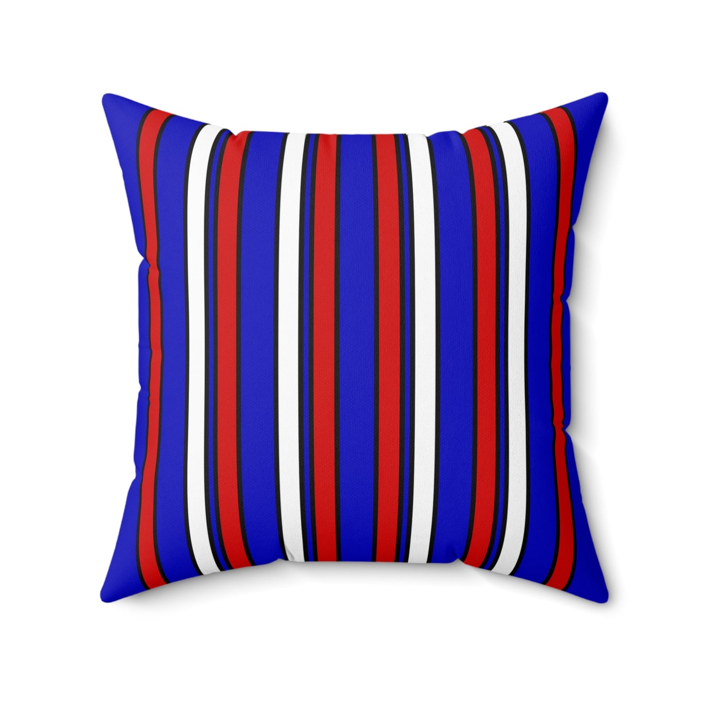 Slovenia Retro Stripes Cushion Pillow