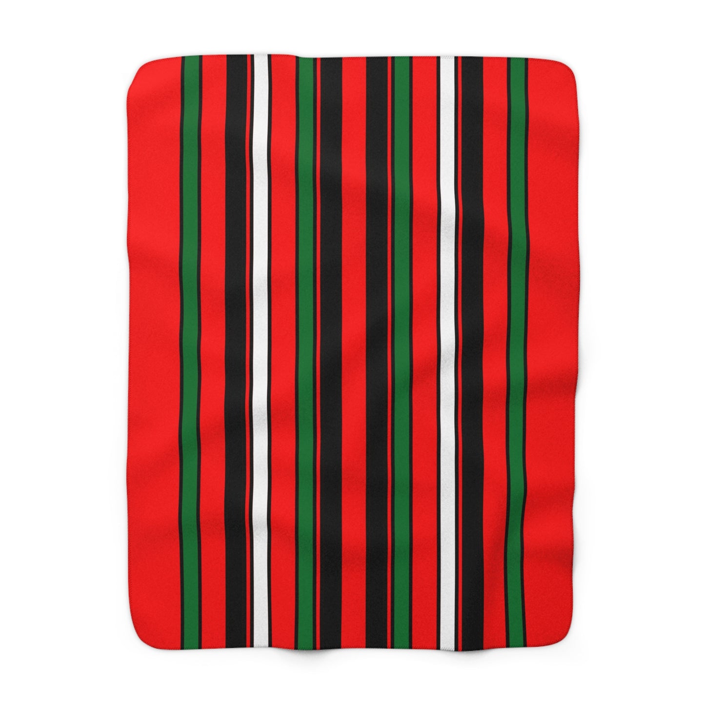 United Arab Emirates Retro Stripes Blanket Throw