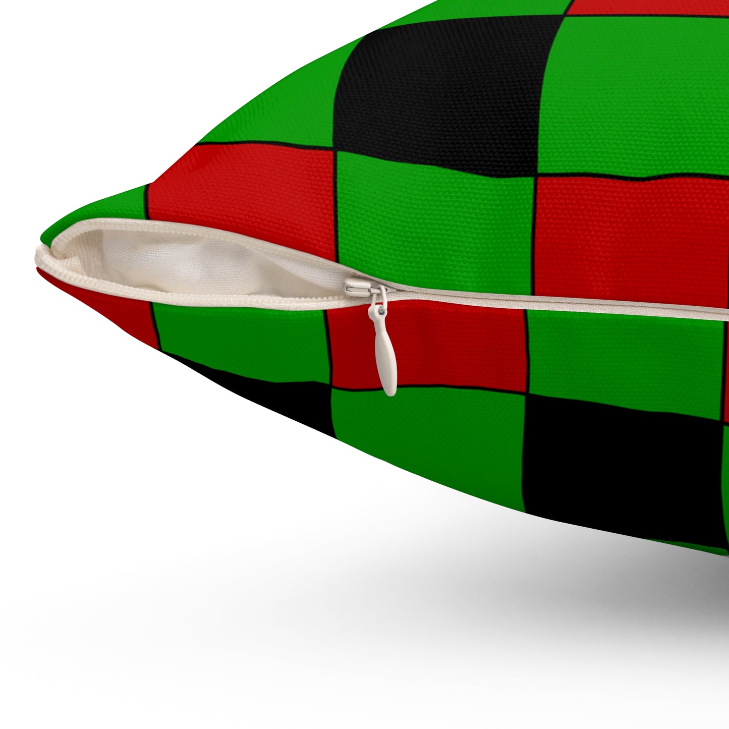 Afghanistan Retro Check Cushion Pillow