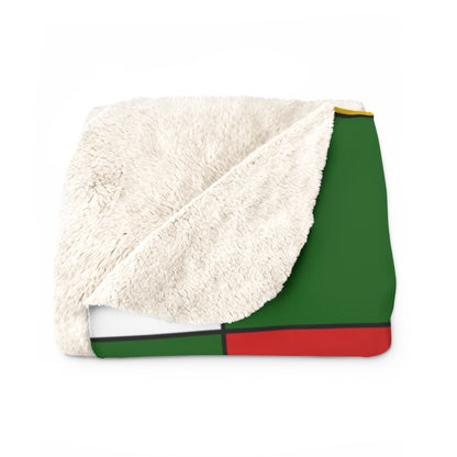 Zimbabwe Retro Check Blanket Throw
