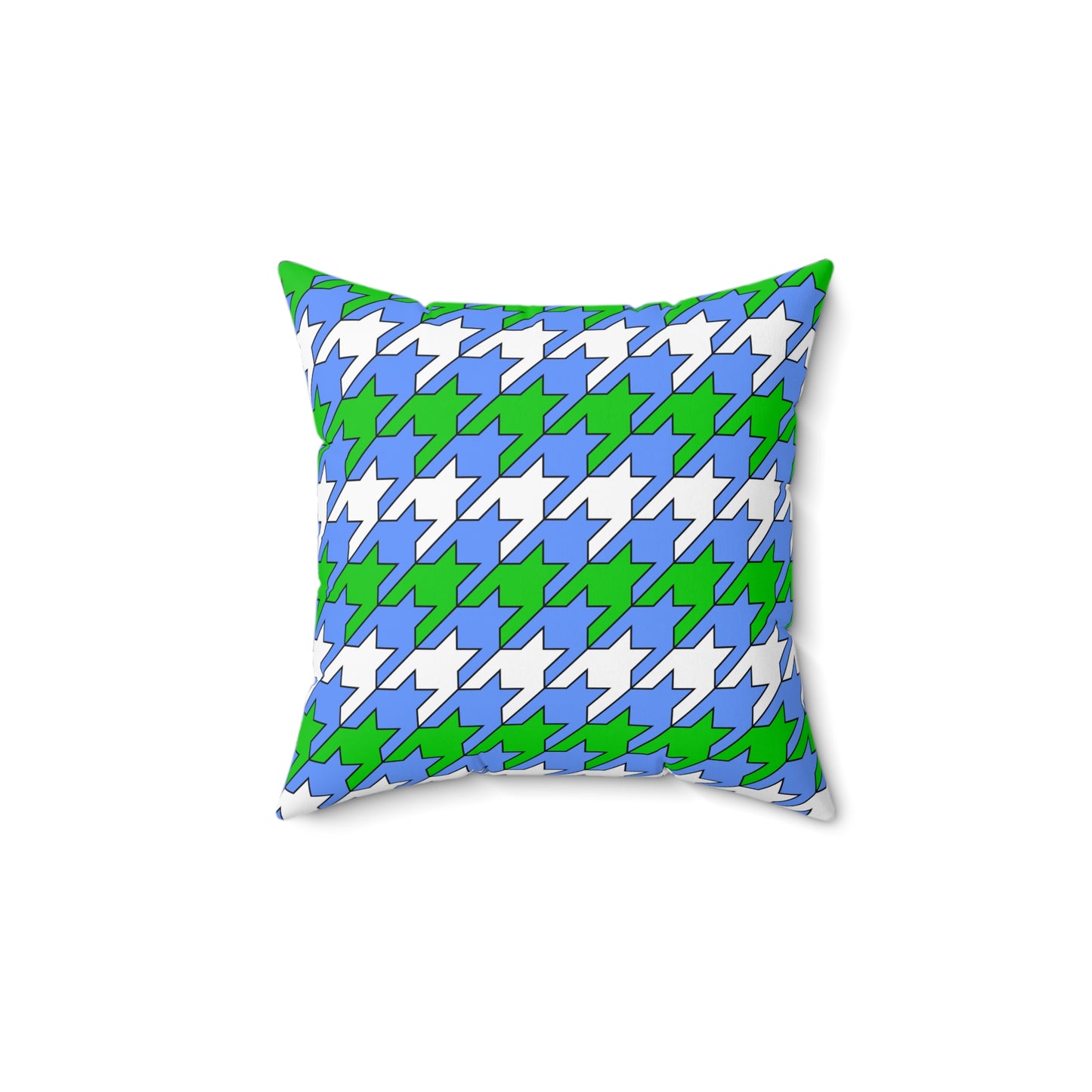 Djibouti Retro Houndstooth Cushion Pillow