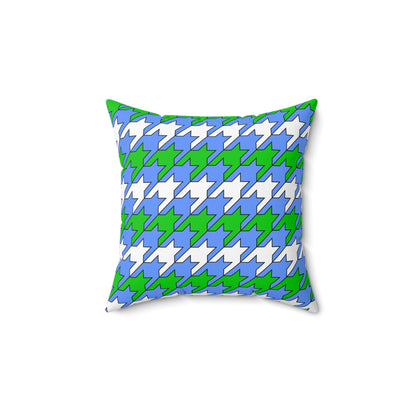 Djibouti Retro Houndstooth Cushion Pillow