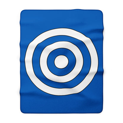 Scotland Retro Target Blanket Throw