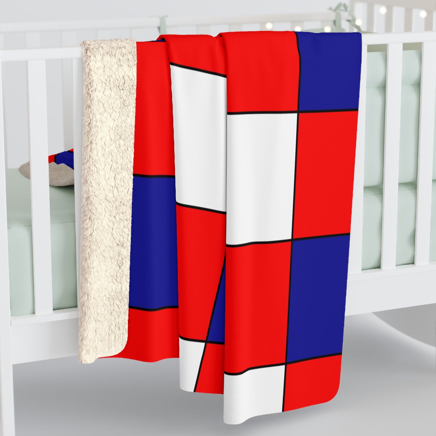 Croatia Retro Check Blanket Throw