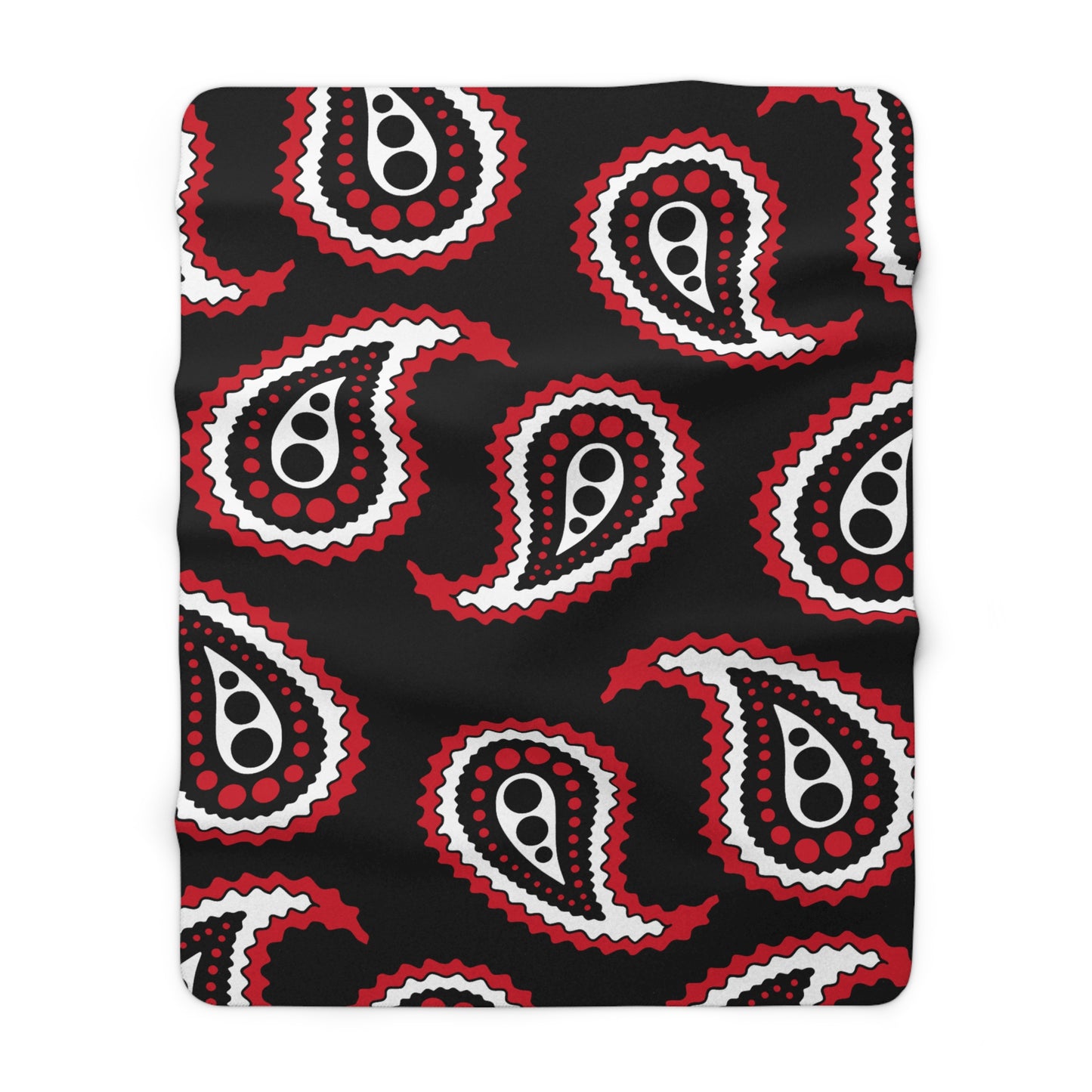 Iraq Retro Paisley Blanket Throw
