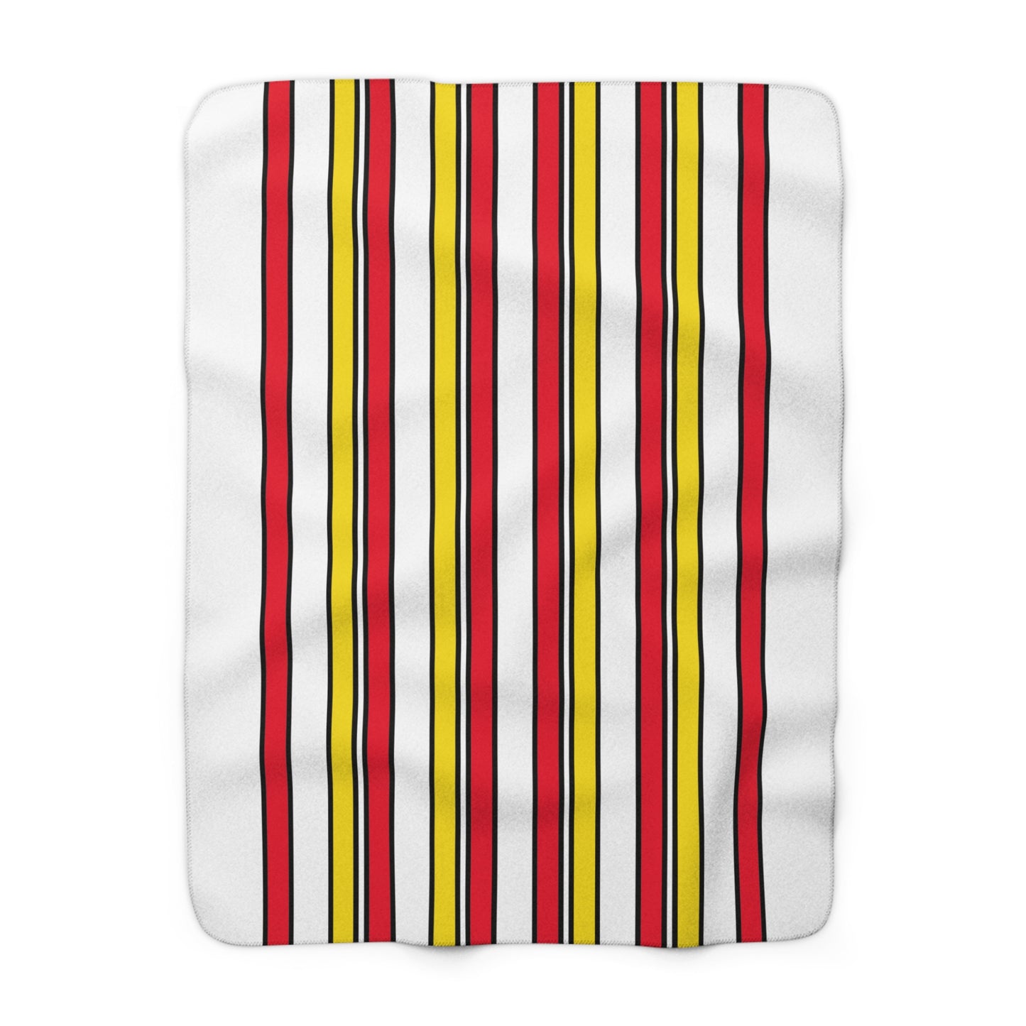 Guernsey Retro Stripes Blanket Throw