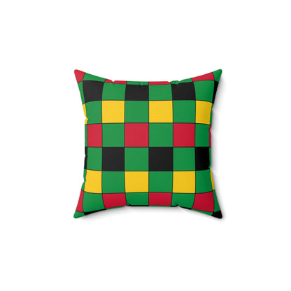 Vanuatu Retro Check Cushion Pillow