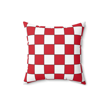 Jersey Retro Check Cushion Pillow