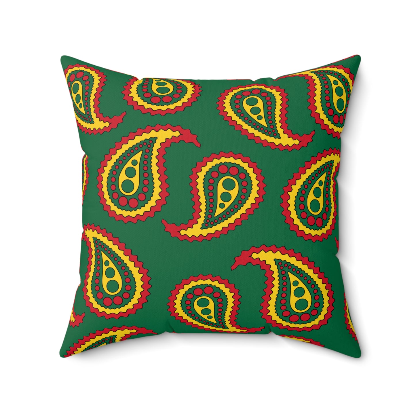 Ghana Retro Paisley Cushion Pillow