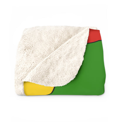 Benin Retro Polka Dots Blanket Throw