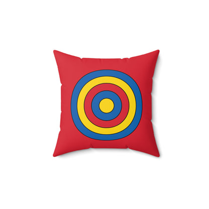 Mongolia Retro Target Cushion Pillow
