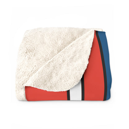 Kiribati Retro Stripes Blanket Throw