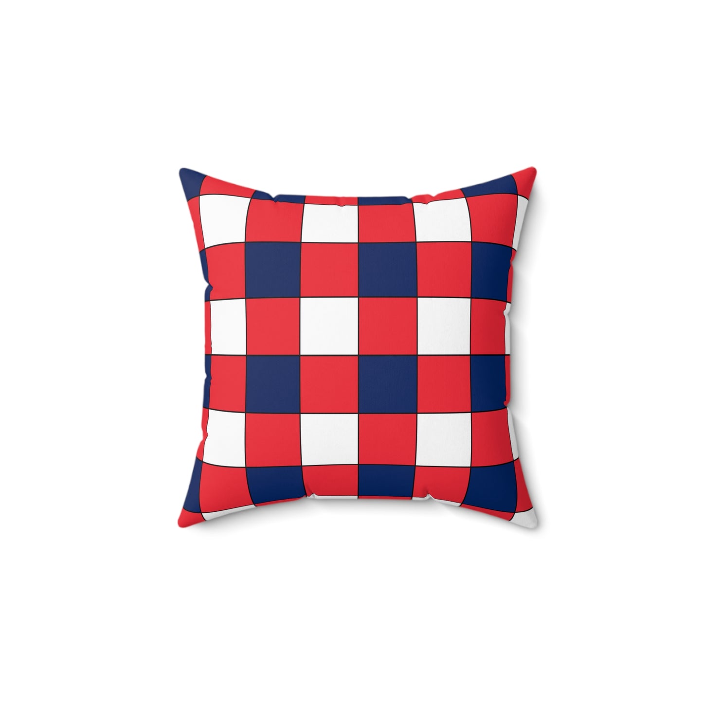 Norway Retro Check Cushion Pillow