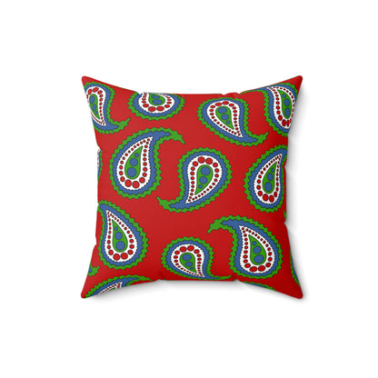 Namibia Retro Paisley Cushion Pillow