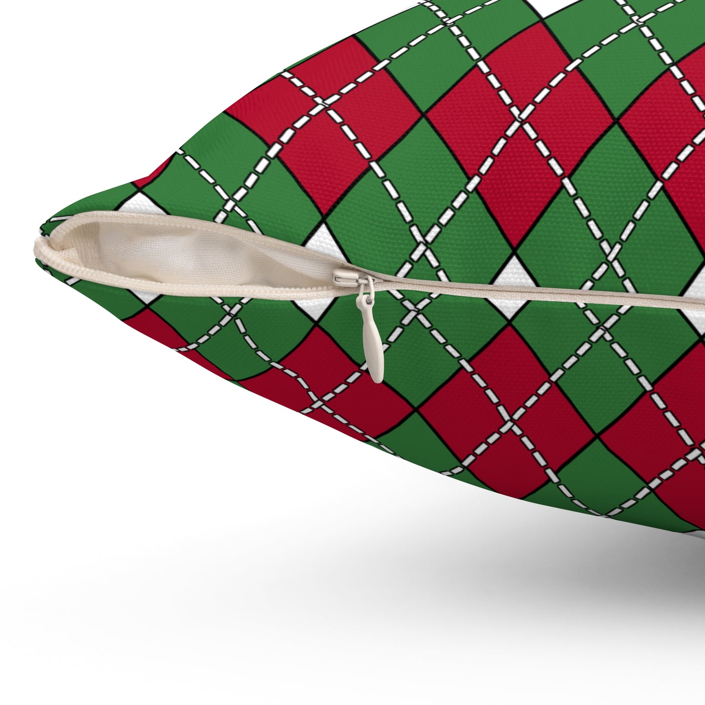Suriname Retro Argyle Cushion Pillow