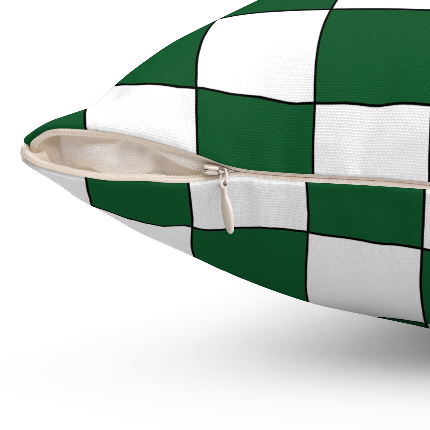Saudi Arabia Retro Check Cushion Pillow