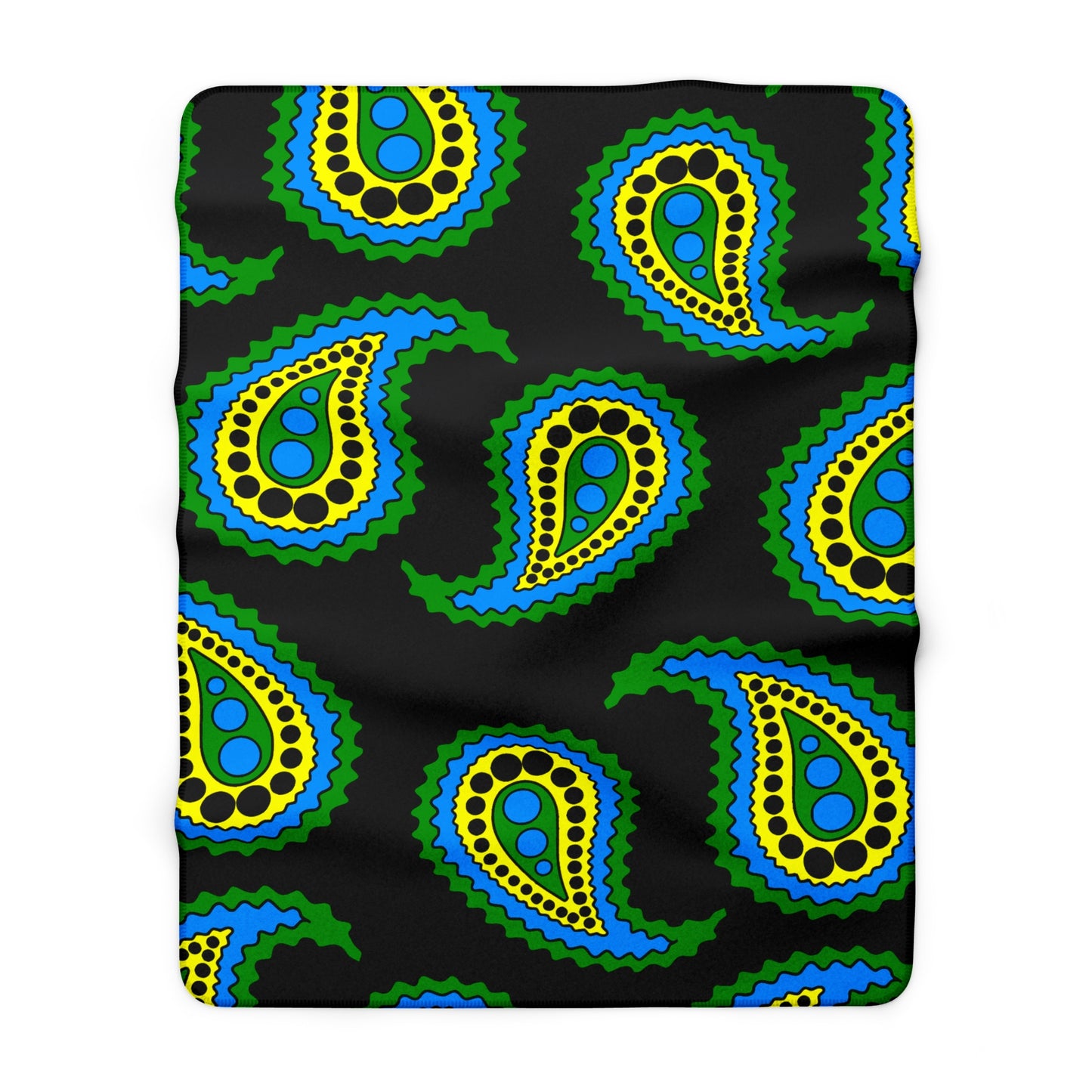 Tanzania Retro Paisley Blanket Throw