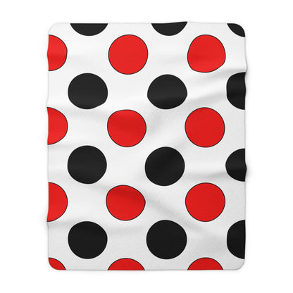 Yemen Retro Polka Dots Blanket Throw