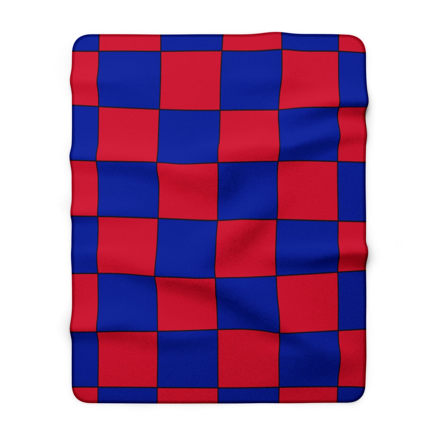 Haiti Retro Check Blanket Throw