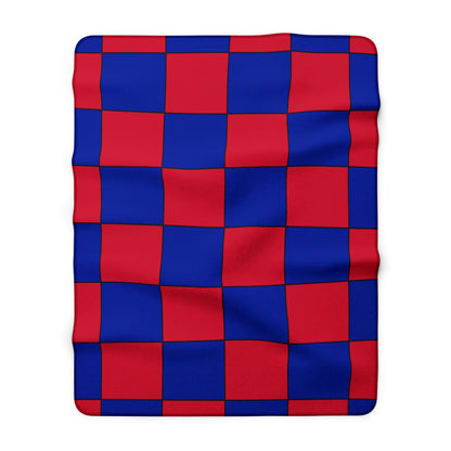 Haiti Retro Check Blanket Throw