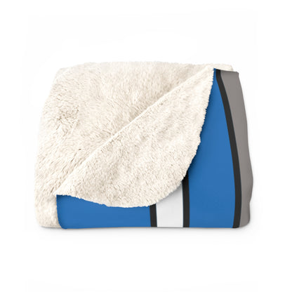 Northern Mariana Islands Retro Stripes Blanket Throw