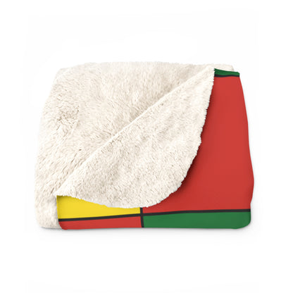 Bolivia Retro Check Blanket Throw