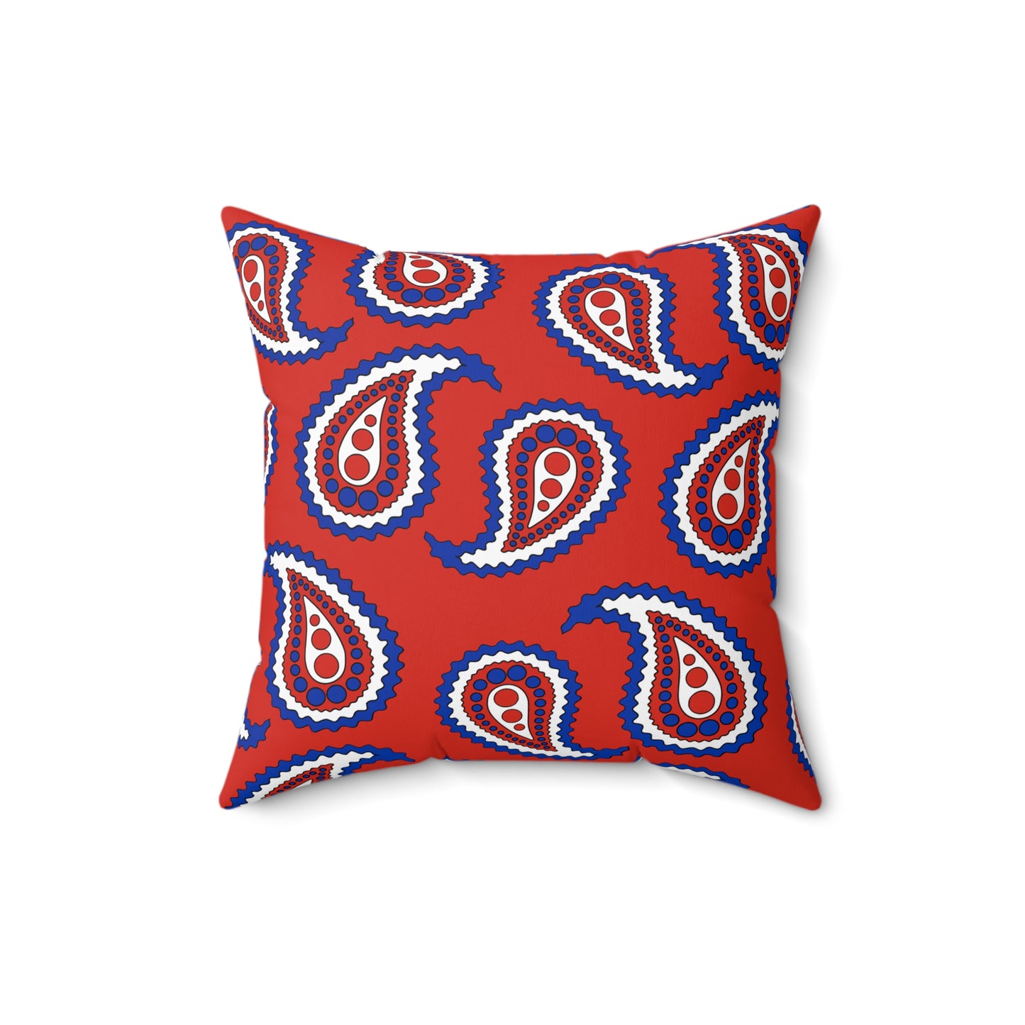 Paraguay Retro Paisley Cushion Pillow