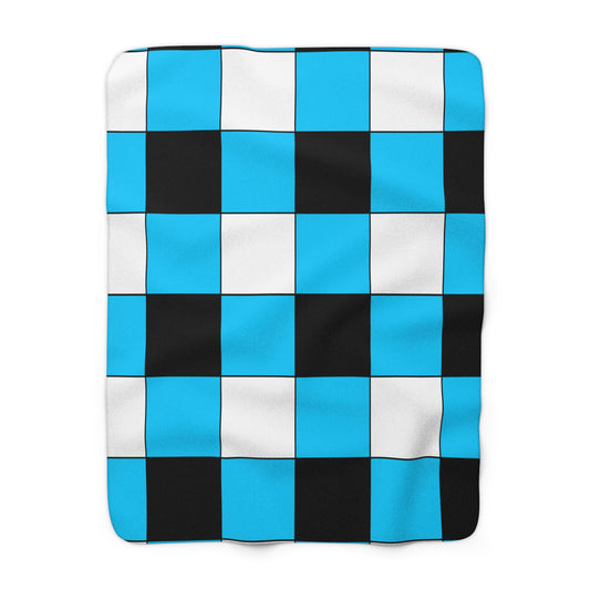 Botswana Retro Check Blanket Throw