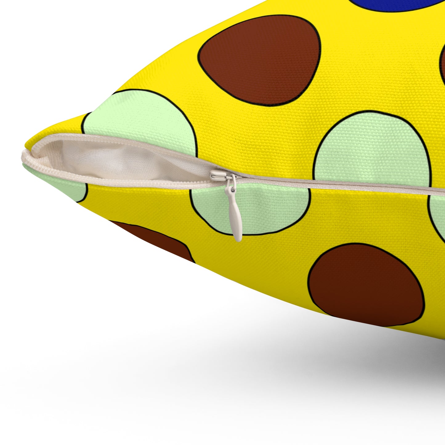 Ecuador Retro Polka Dots Cushion Pillow