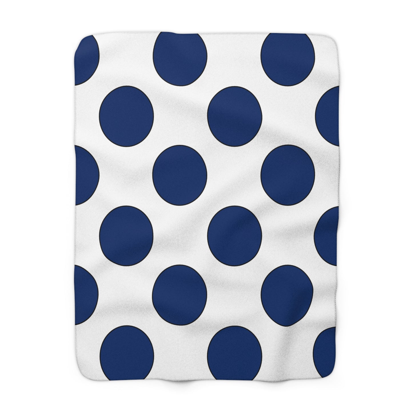 Finland Retro Polka Dots Blanket Throw