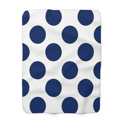 Finland Retro Polka Dots Blanket Throw