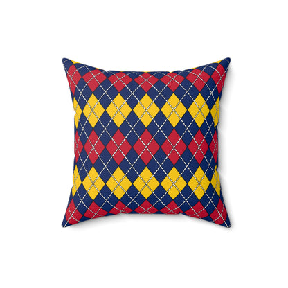 Chad Retro Argyle Cushion Pillow