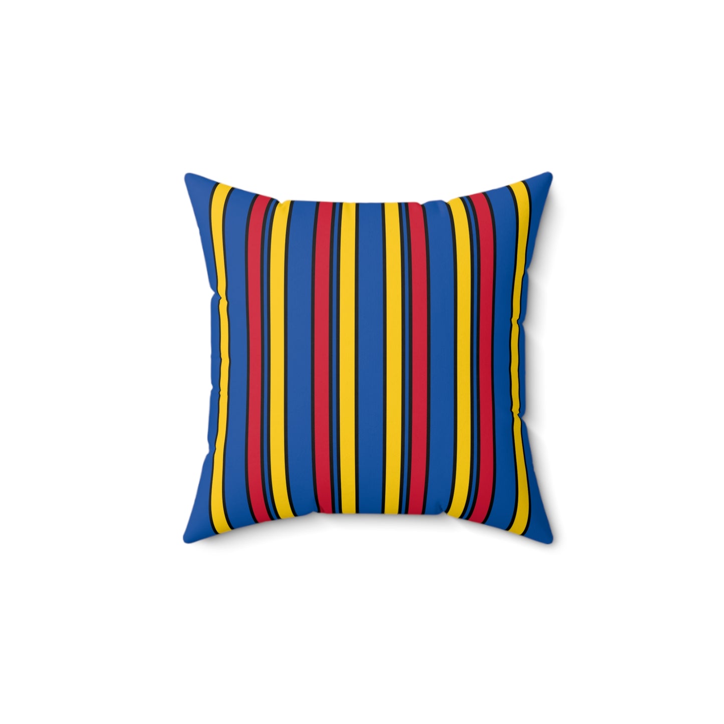 Aland Islands Retro Stripes Cushion Pillow