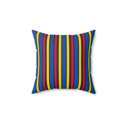 Aland Islands Retro Stripes Cushion Pillow