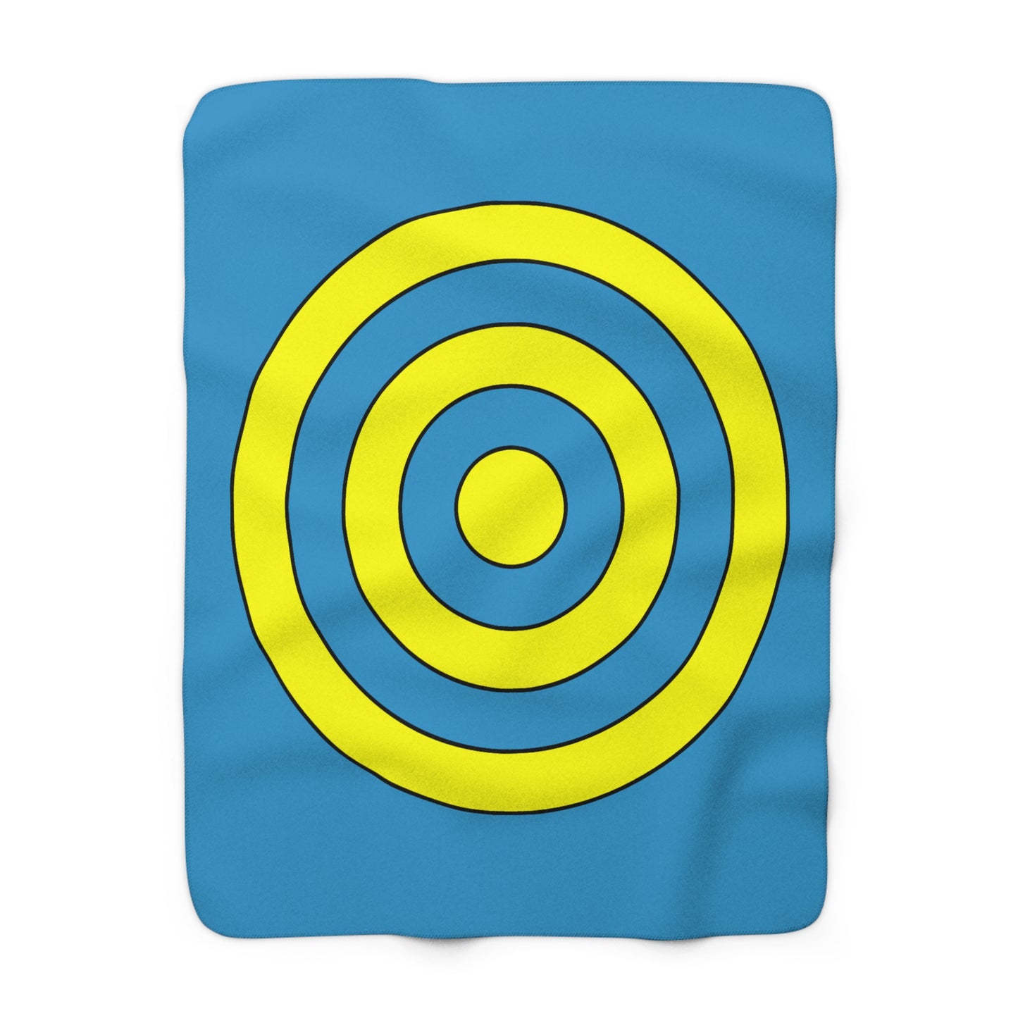 Aruba Retro Target Blanket Throw