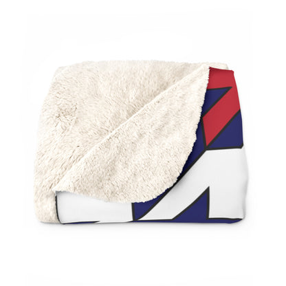 Tristan Da Cunha Retro Houndstooth Blanket Throw